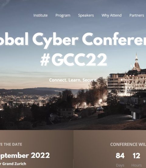 Evénement externe – Global Cyber Security Conference 23& 23 september 2022, Zürich