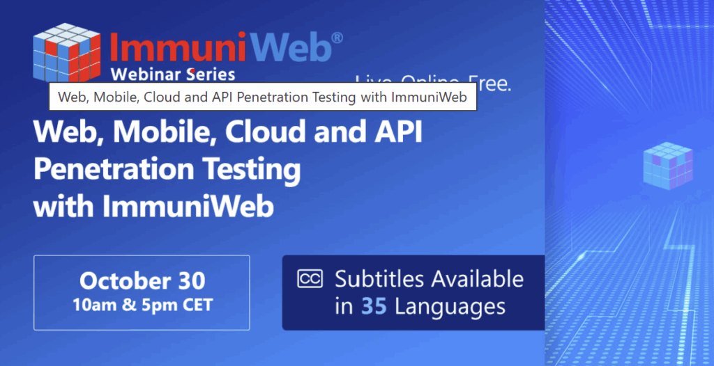 immuniweb 30.10.25